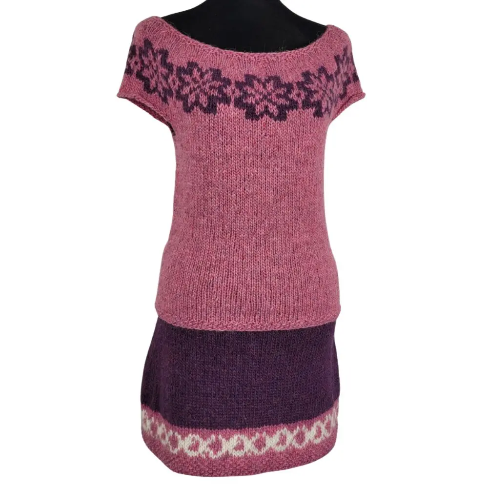 Islandsk sæt - Overdel og Nederdel