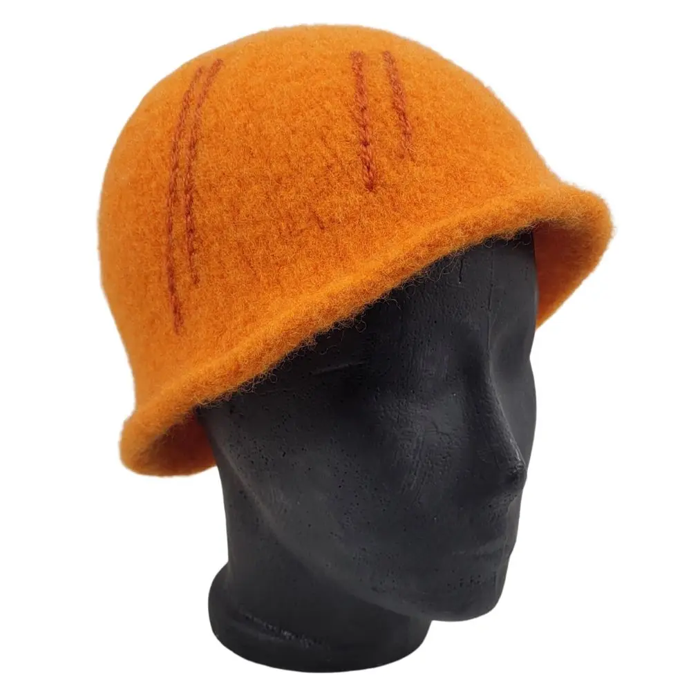 Orange hat