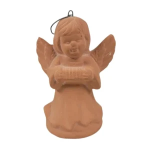 Hængende engel i terrakotta