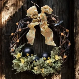 Halloween krans Perfekt til at skabe en hyggelig efterårs stemning