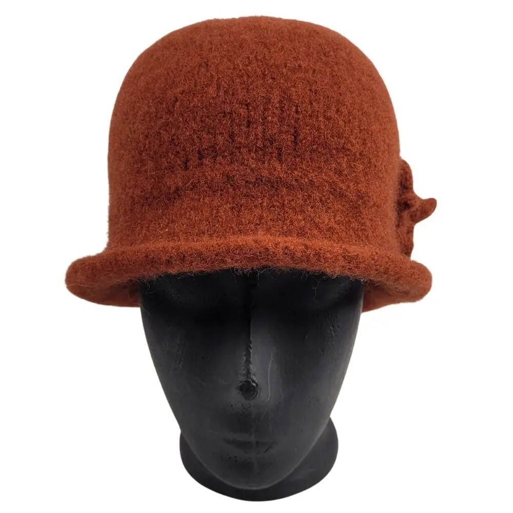 Hat i rødbrun - Billede 5