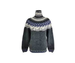 Uld sweater med sæler