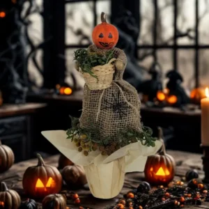 Halloween græskarmand dekoration perfekt til ethvert hjemsøgt hus