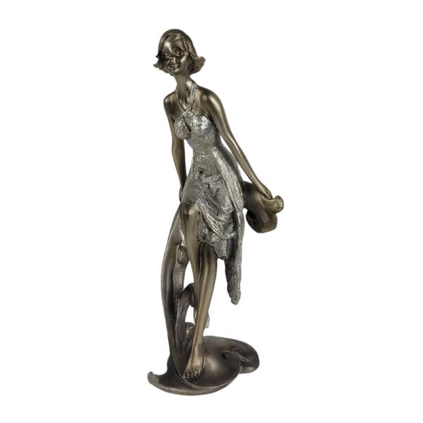 Elegant figur af kvinde i Vintage stil