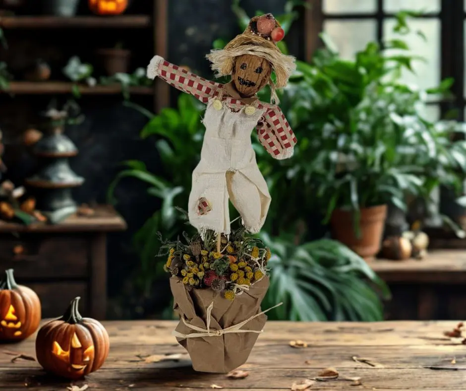 Fugleskræmsel dekoration perfekt til ethvert hjemsøgt hus eller uhyggelig fest