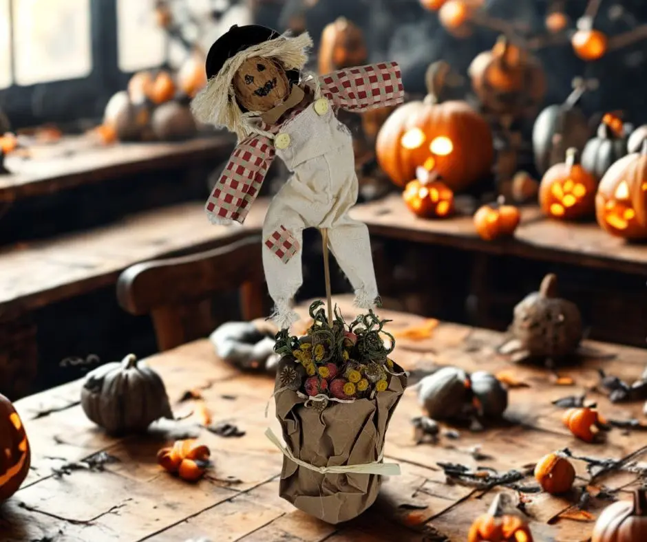 Halloween fugleskræmsel dekoration perfekt til ethvert hjemsøgt