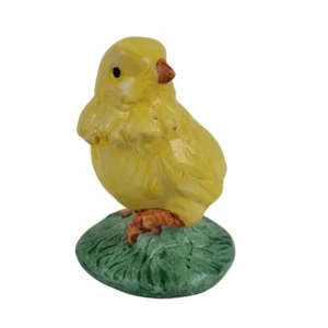 Gul keramik påskekylling