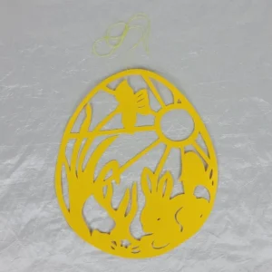 Håndlavet Papirklip med påskehare