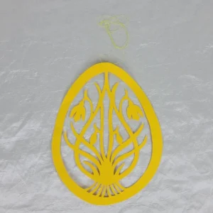 Håndlavet papirklip med påskeæg