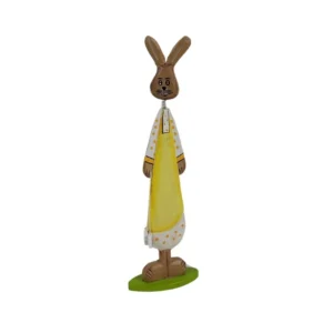 Kaninfigur i træ