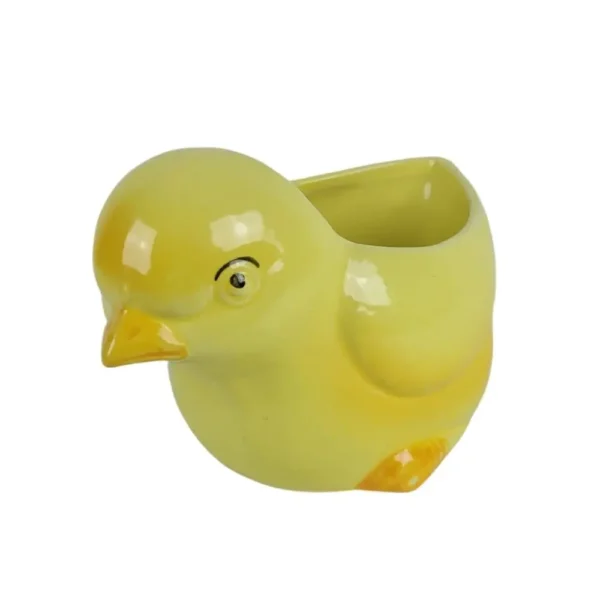 Stor ældre påskekylling i porcelæn