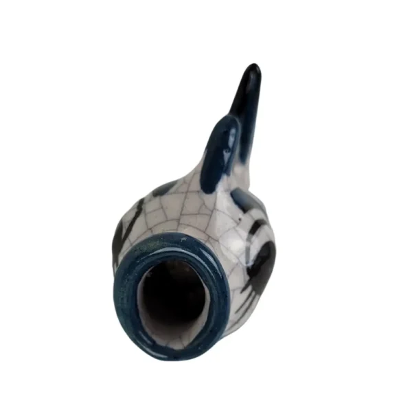 Fiskefigur fra front