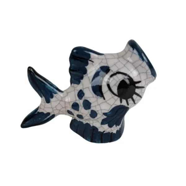 Fiskefigur fra siden
