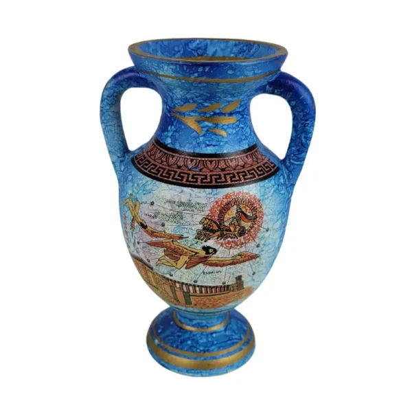 Græsk vase bagside