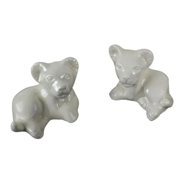Løveunger i porcelæn
