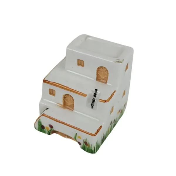 Miniature keramik hus