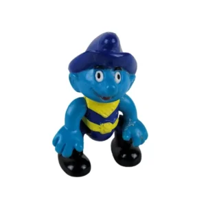 Smølf figur med hat og vest