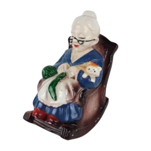 Bedstemor sparebøsse figur