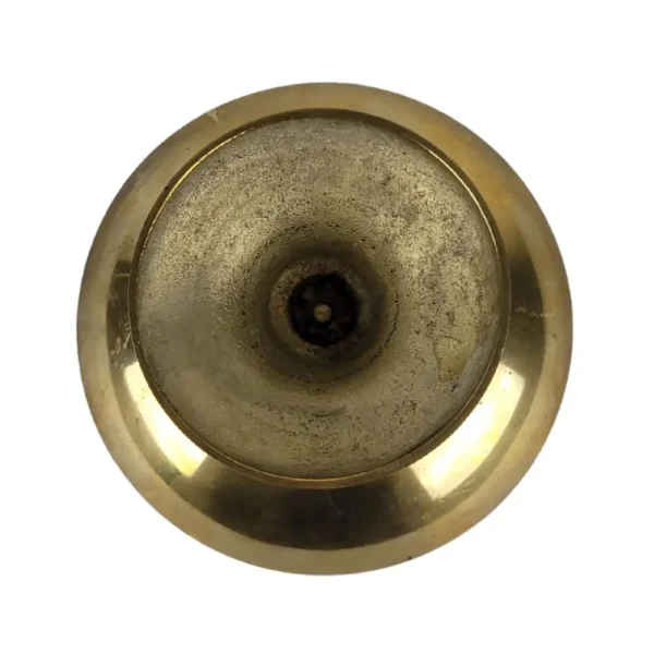 Messing lysestage til kuglelys med patina - Image 3