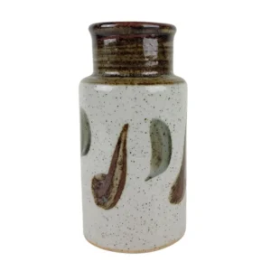 Vase med bladmotiv