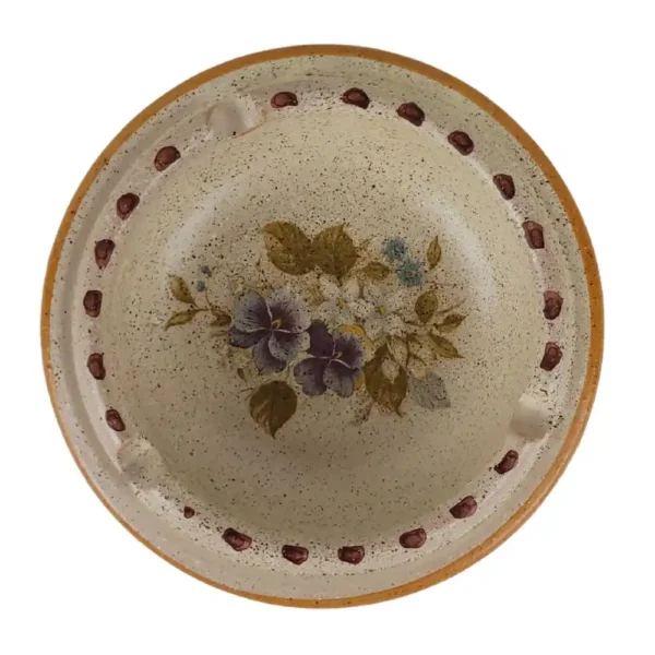 Vintage askebæger med blomstermotiv - Image 2