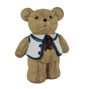 Bamsefigur med vest
