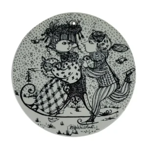 Bjørn Wiinblad platte januar