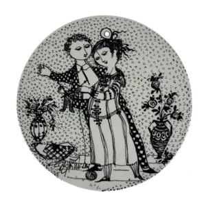 November Bjørn Wiinblad platte