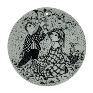 Oktober Bjørn Wiinblad platte