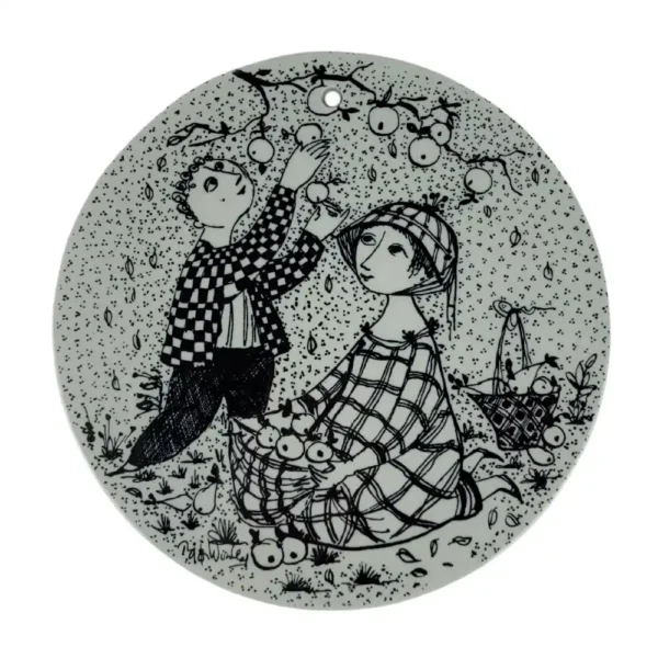 Oktober Bjørn Wiinblad platte