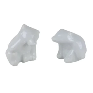 Porcelæns bjørne figurer