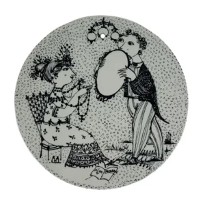 September Bjørn Wiinblad platte