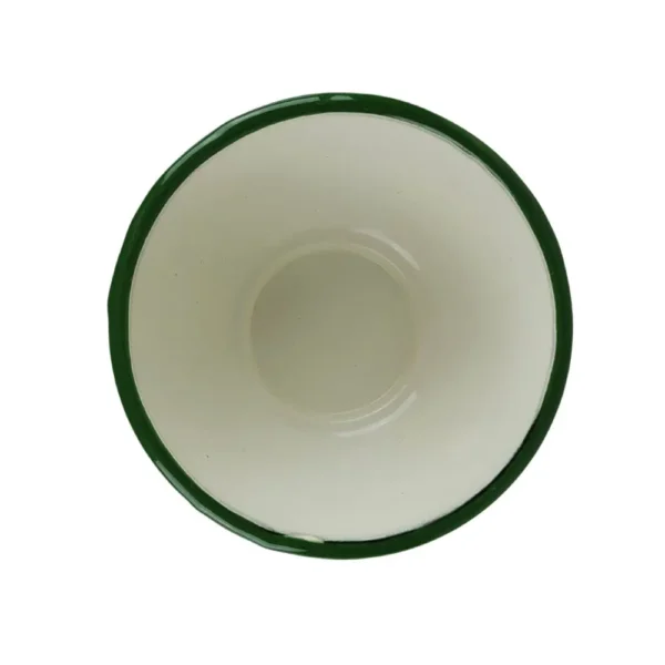 Emalje skål med olivengren motiv - Image 3