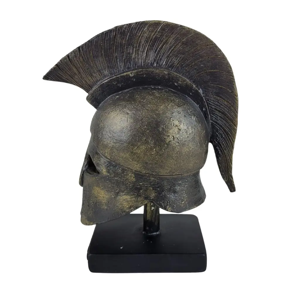 Græsk hjelm figur - Billede 2