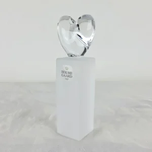 Holmegaard hjerte lysestage