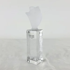 Holmegaard lysestage med rosetop