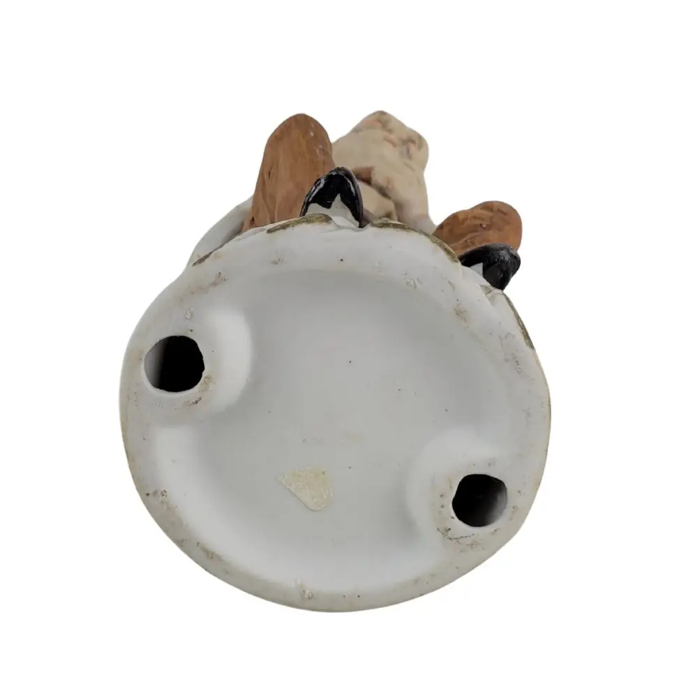 Retro figur af ældre mand med stok og pibe - Billede 5