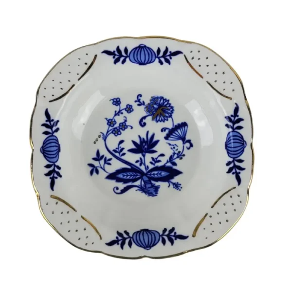 Rumænsk porcelænsstel fra Cluj Napoca - 7 dele med guldkant - Billede 3