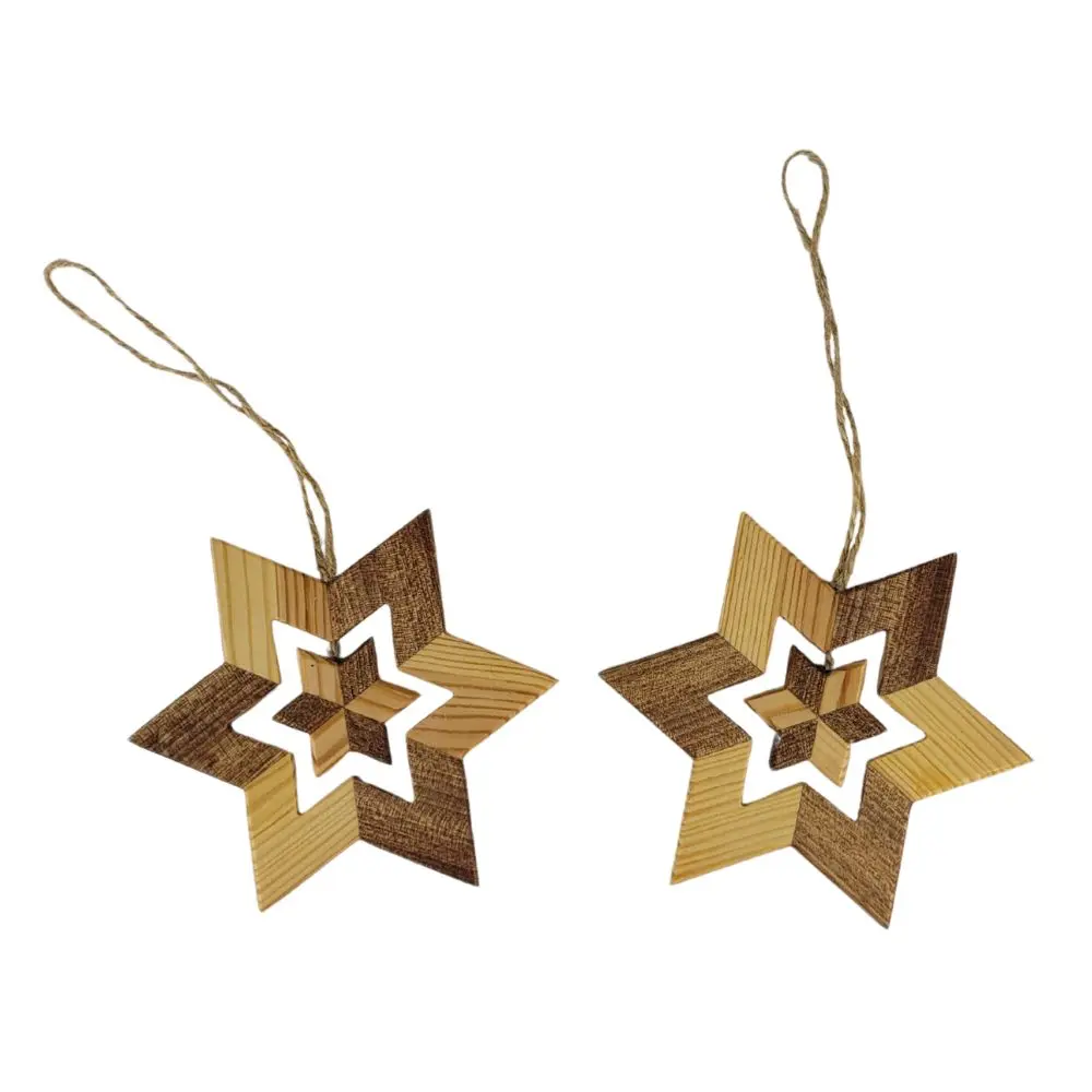 Dobbelt Træstjerner bagside