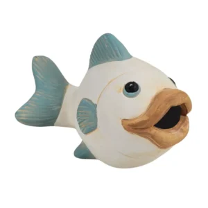 Dekorativ fisk i keramik