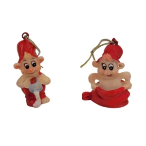 Glade Nisser i Rødt