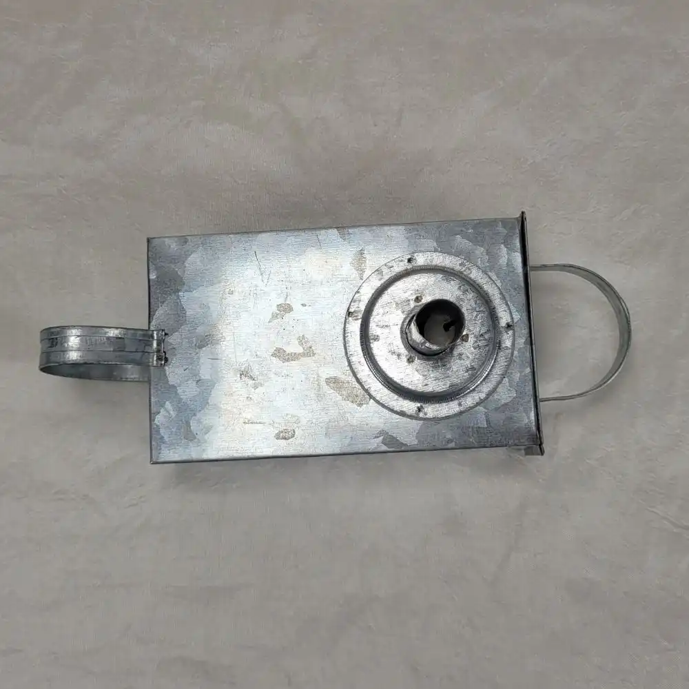 Metal lysestage med opbevaring - Billede 4