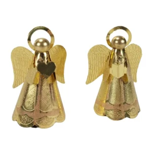 Engle i Forgyldt Metal