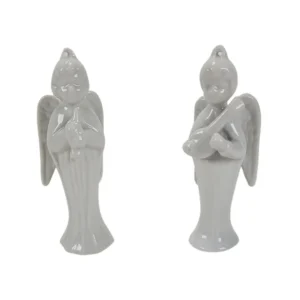 Hvide engle i porcelæn