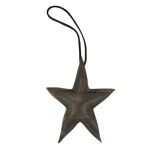Stjerne Ophæng i Læder
