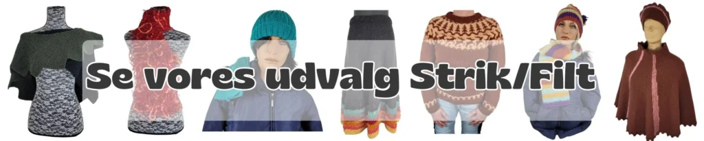 Se vores udvalg Strik-Filt