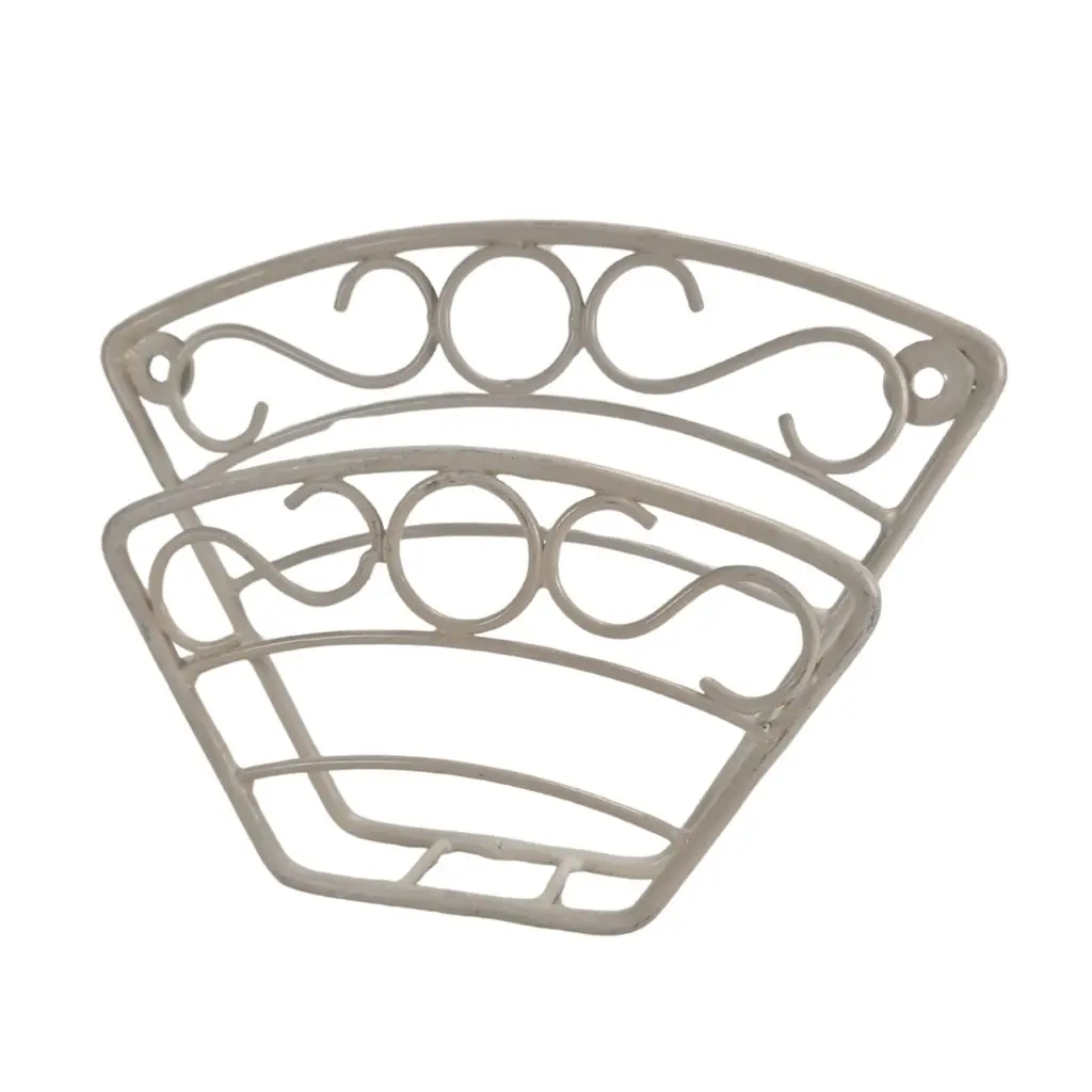 Kaffefilterholder hvid i metal